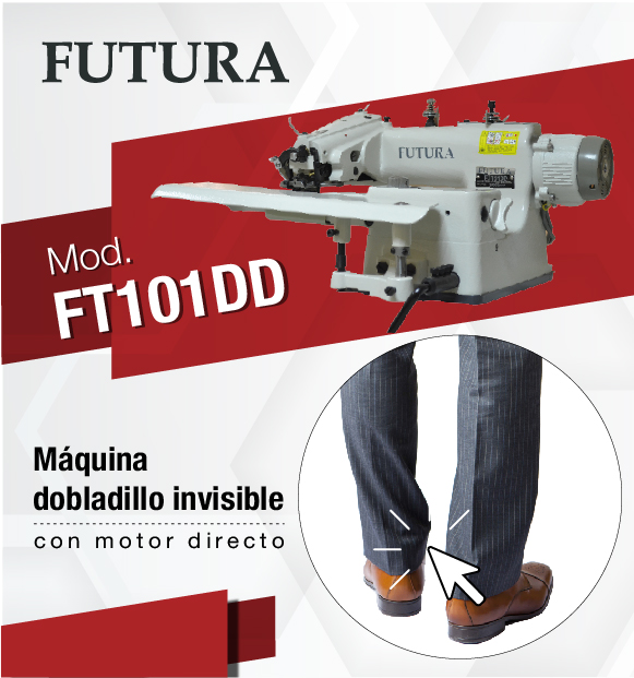 Mquina dobladillo invisible FT101DD FUTURA