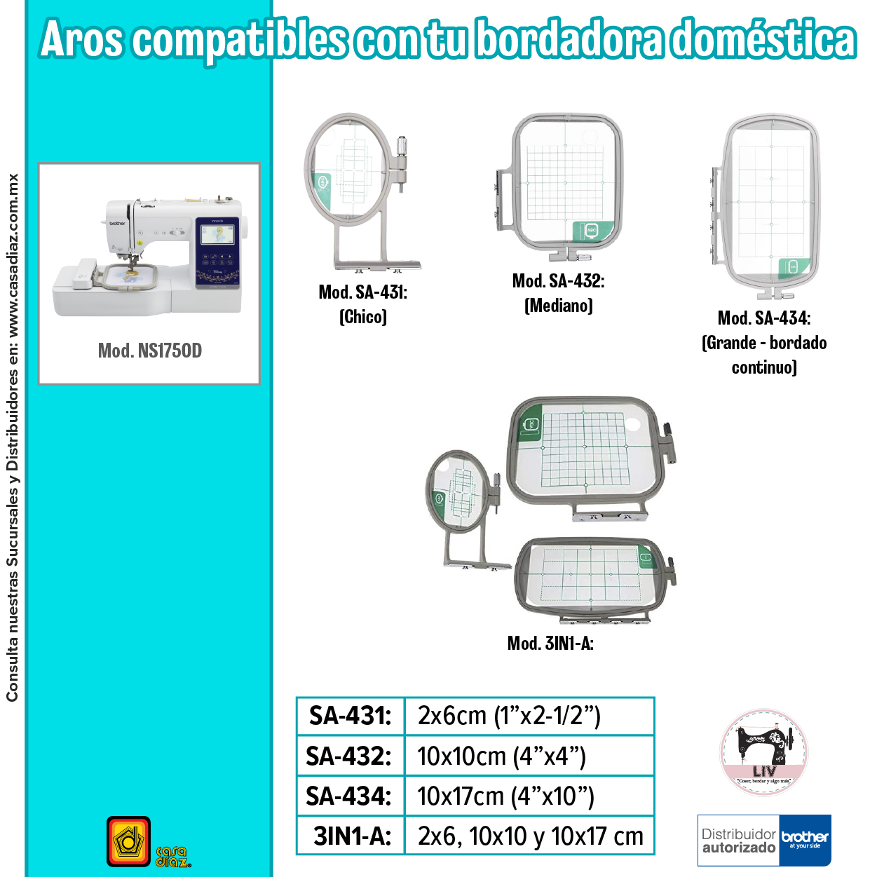 Bastidor Para Bordar Aro De Madera Costura Bordado GENERICO