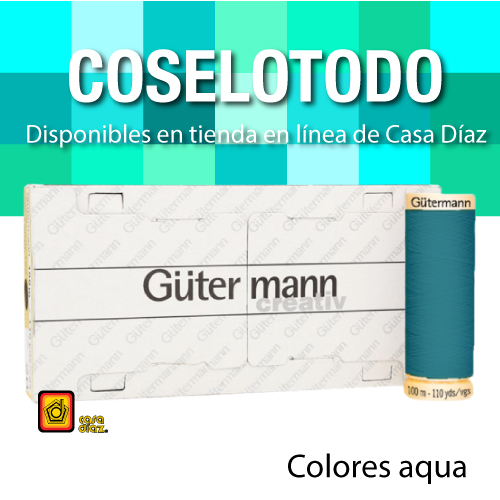 Gutermann - Hilo de coser para todo tipo (328.1 ft, 81 unidades)