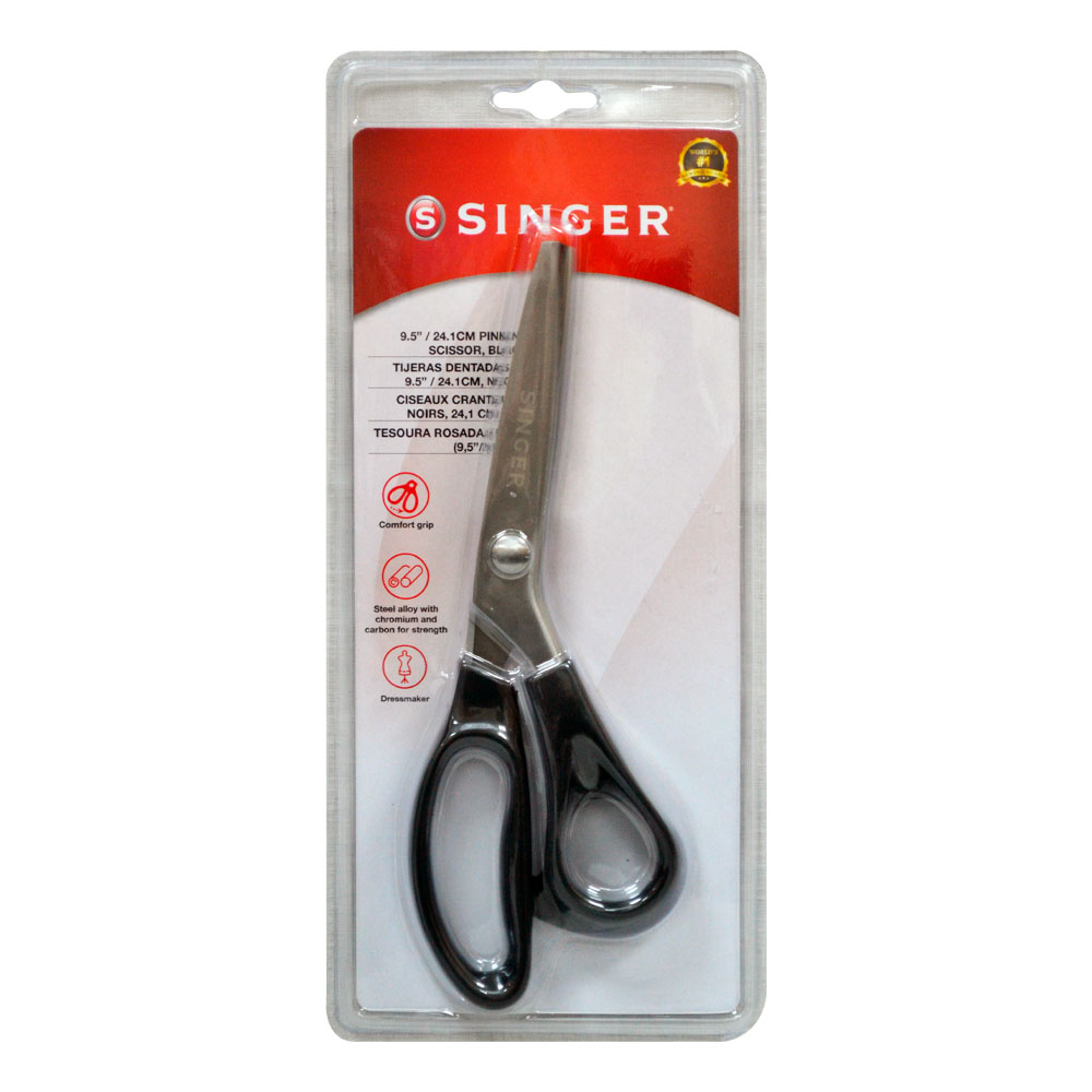 SINGER Tijeras de Pinking de 9 - Tijeras Zig Zag para tela