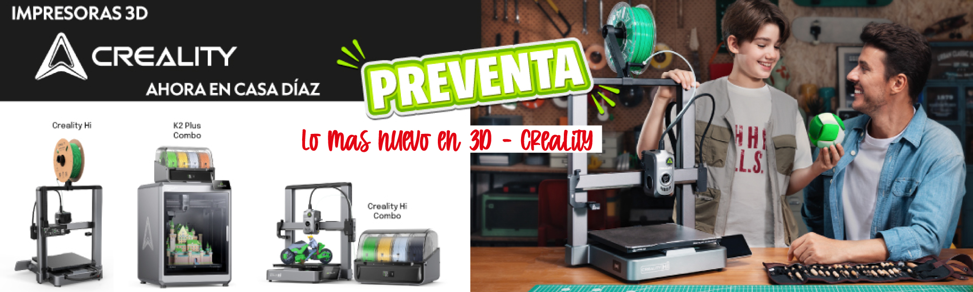 Pre venta Creality