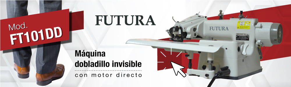 Mquina dobladillo invisible FT101DD FUTURA